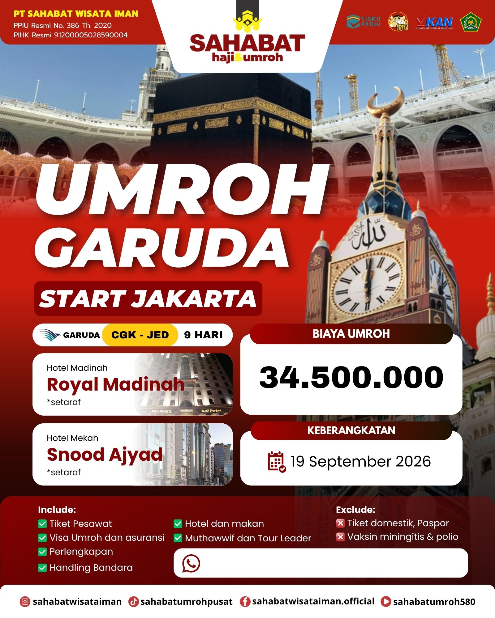 UMROH GARUDA 9D