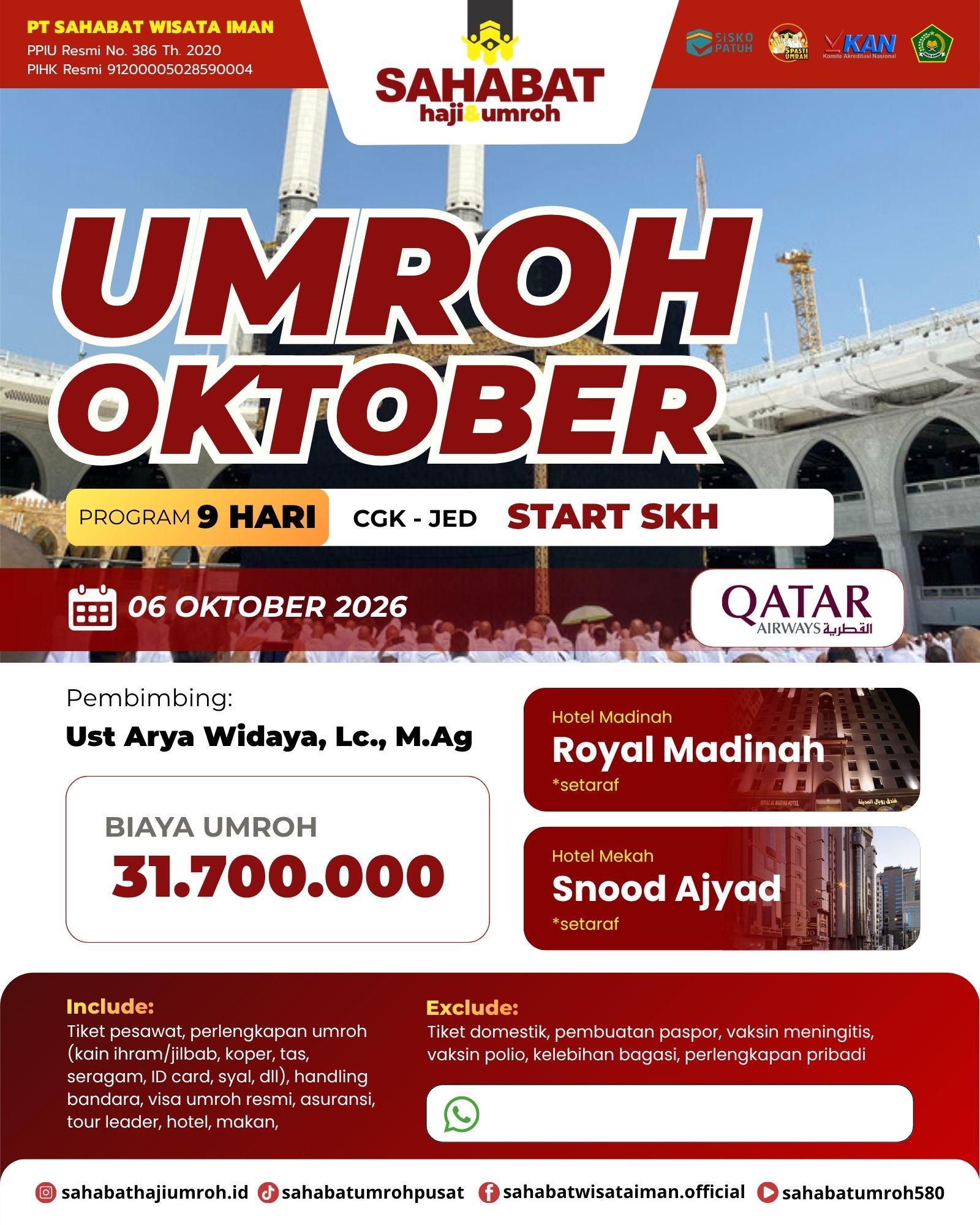 UMROH OKTOBER